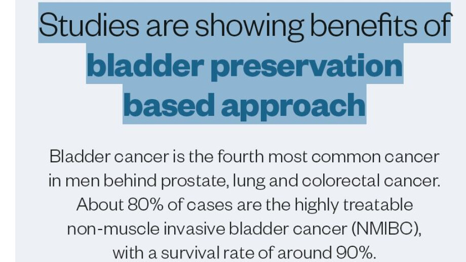 Studies are showing benefits of bladder preservation based approach
