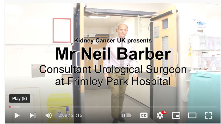 Robotic Assisted Surgery for Kidney Cancer - your questions answered